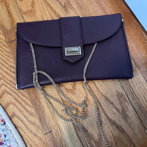 100% authentic Henri Bendel maroon tote bag - Picture 6 of 8